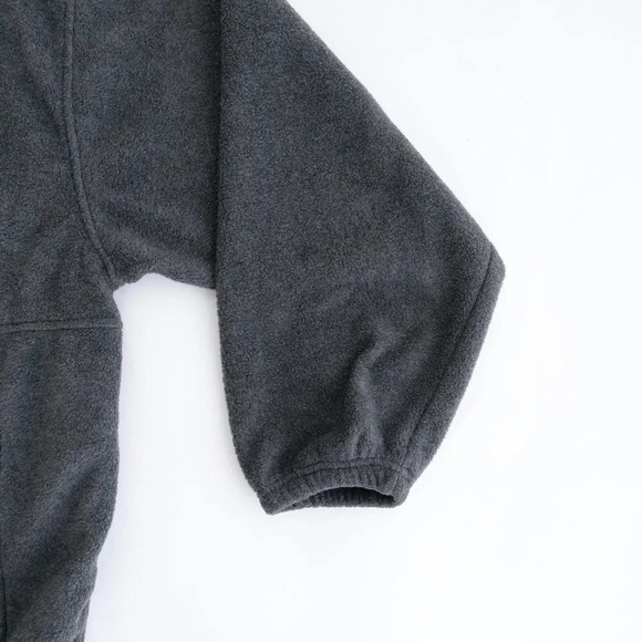 Vintage 90'S Sierra Pacific Outdoors Gray Zip Up Fleece Sweater Size 2Xl - Picture 8 of 11